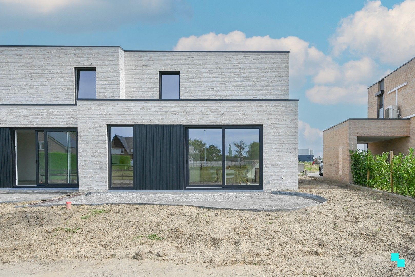 Halfopen nieuwbouwwoning in Wielsbeke foto 28