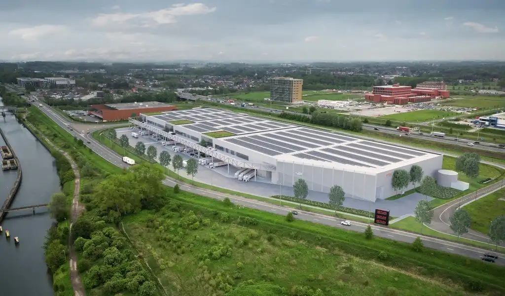 Logistieke loods te huur in Ghent Gateway op Eilandje Zwijnaarde foto 2