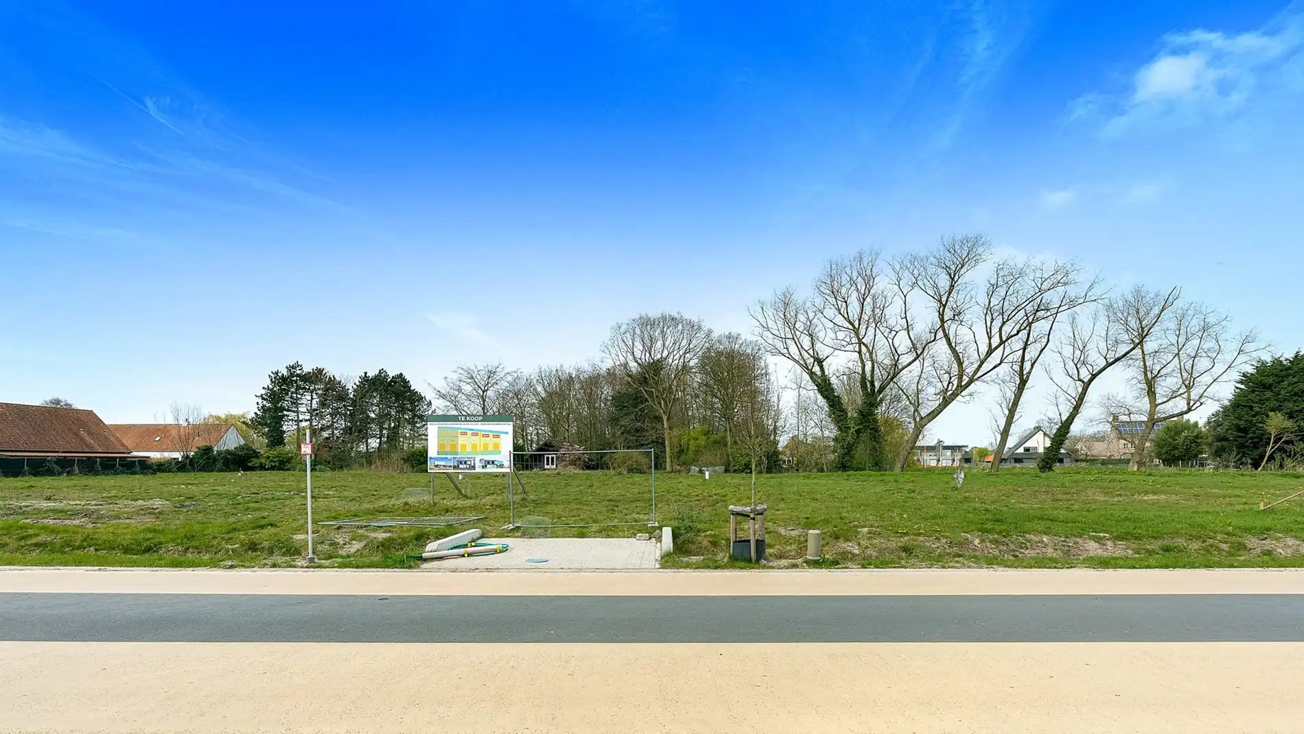 Mooi rechthoekig stuk bouwgrond te Middelburg (Maldegem)  foto 5