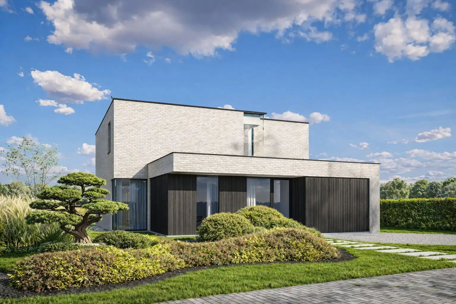 Bouwgrond (802 m²) met vergunning voor een alleenstaande villa  foto {{pictureIndex}}