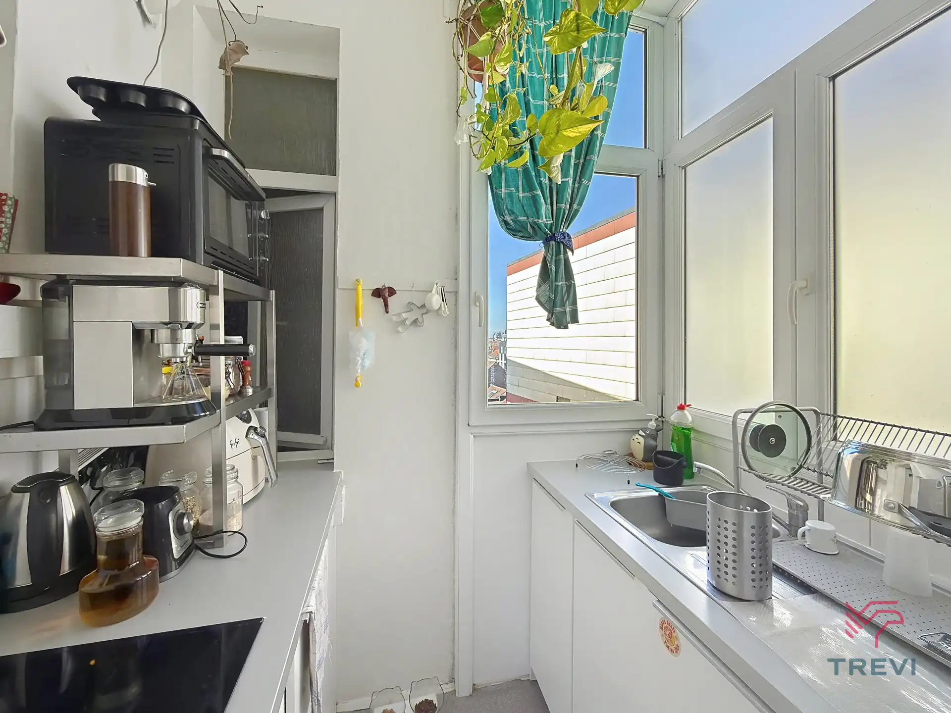 Appartement met 1 slaapkamer + bureau en prachtig terras op de bovenste verdieping ! foto 8