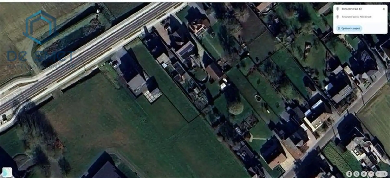 BOUWGROND VOOR HALF OPEN BEBOUWING TE BRAKEL foto 4