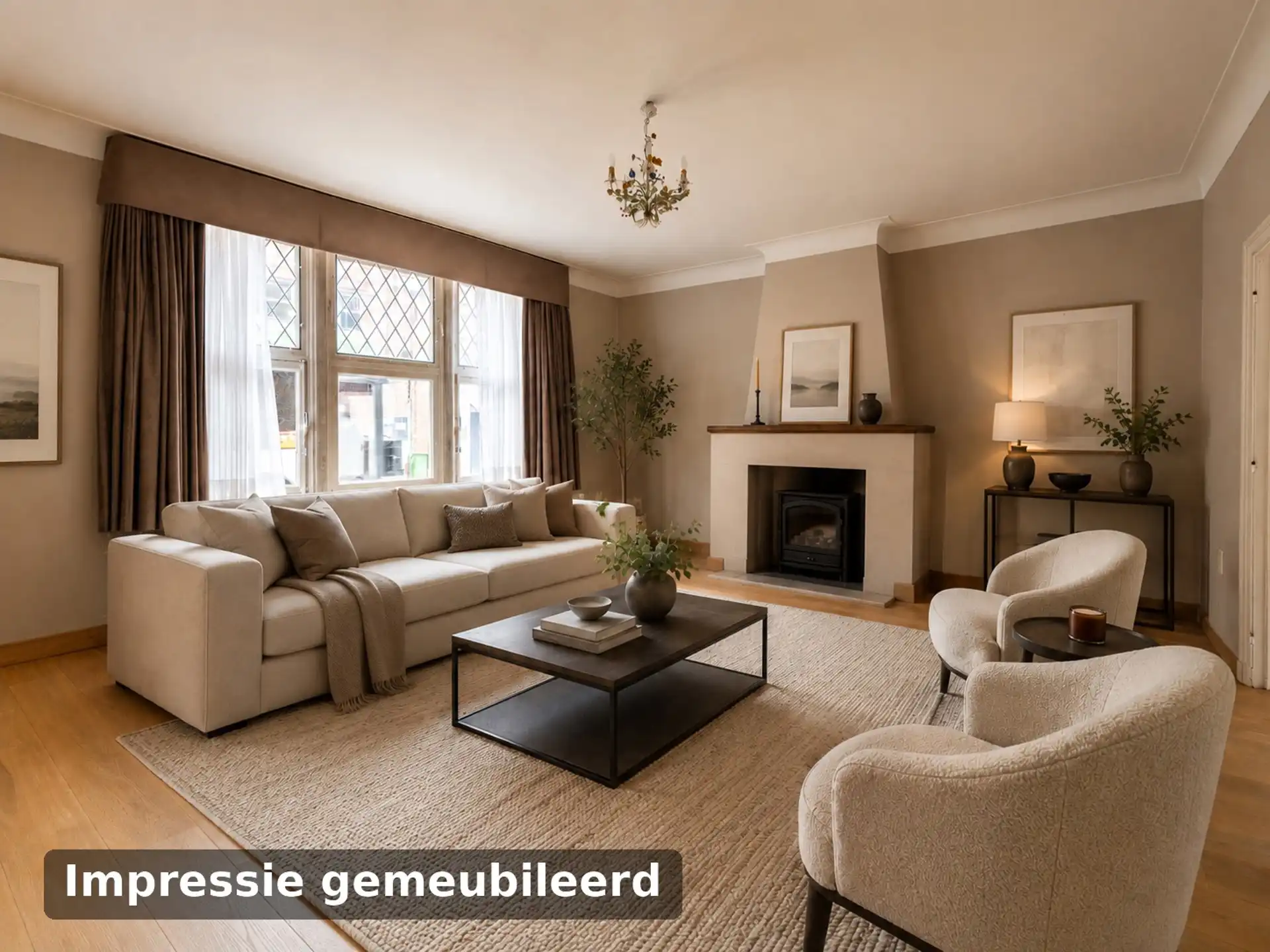 Ruime woning met 6 slpks en garage in centrum Beerse foto 4