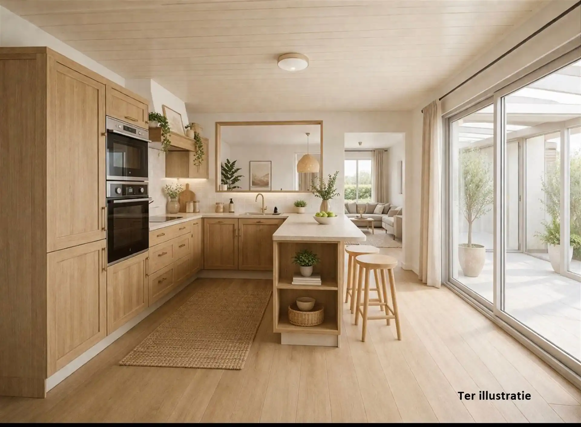 Gunstig gelegen op te frissen woning te Lede foto 8