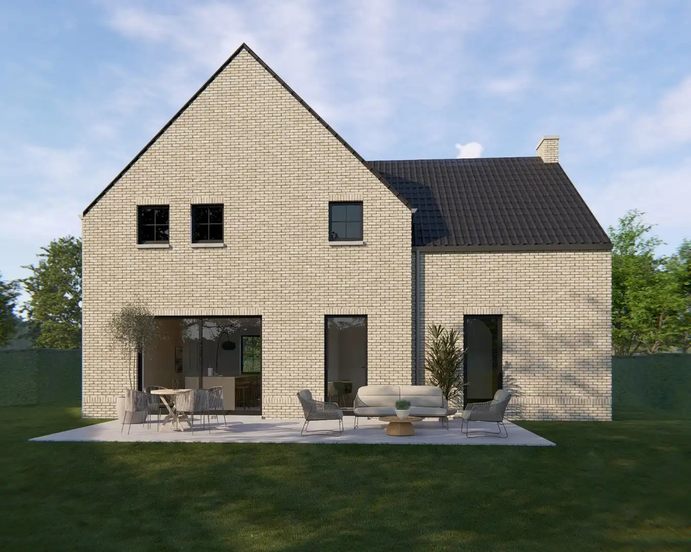 Stijlvolle Bijna Energie Neutrale nieuwbouwwoning op een perceel van 8a41ca gelegen op een zeer rustige locatie!  foto 6