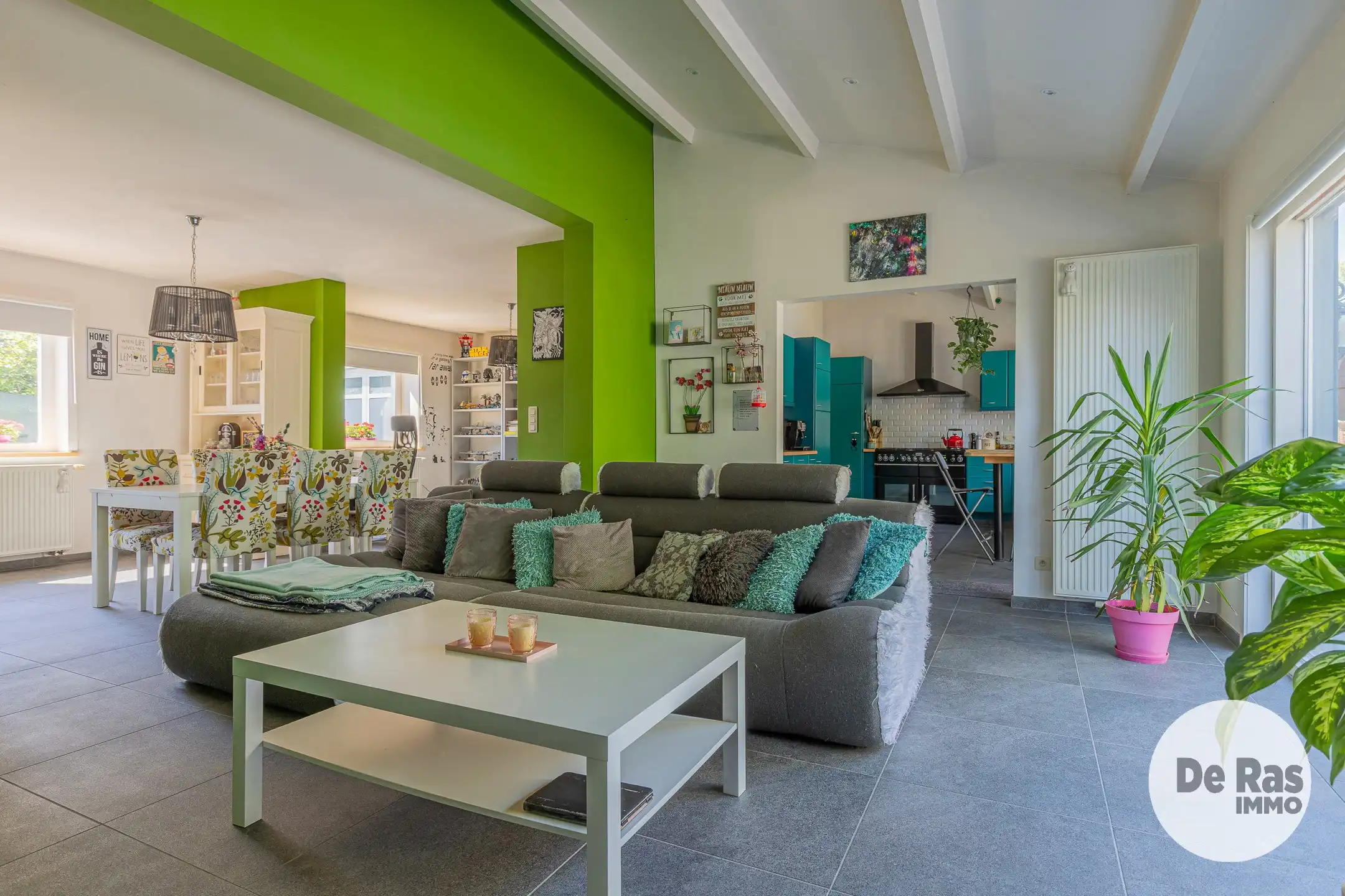 AALST- INSTAPKLARE WONING OP HEEL RUSTIGE LOCATIE foto 3