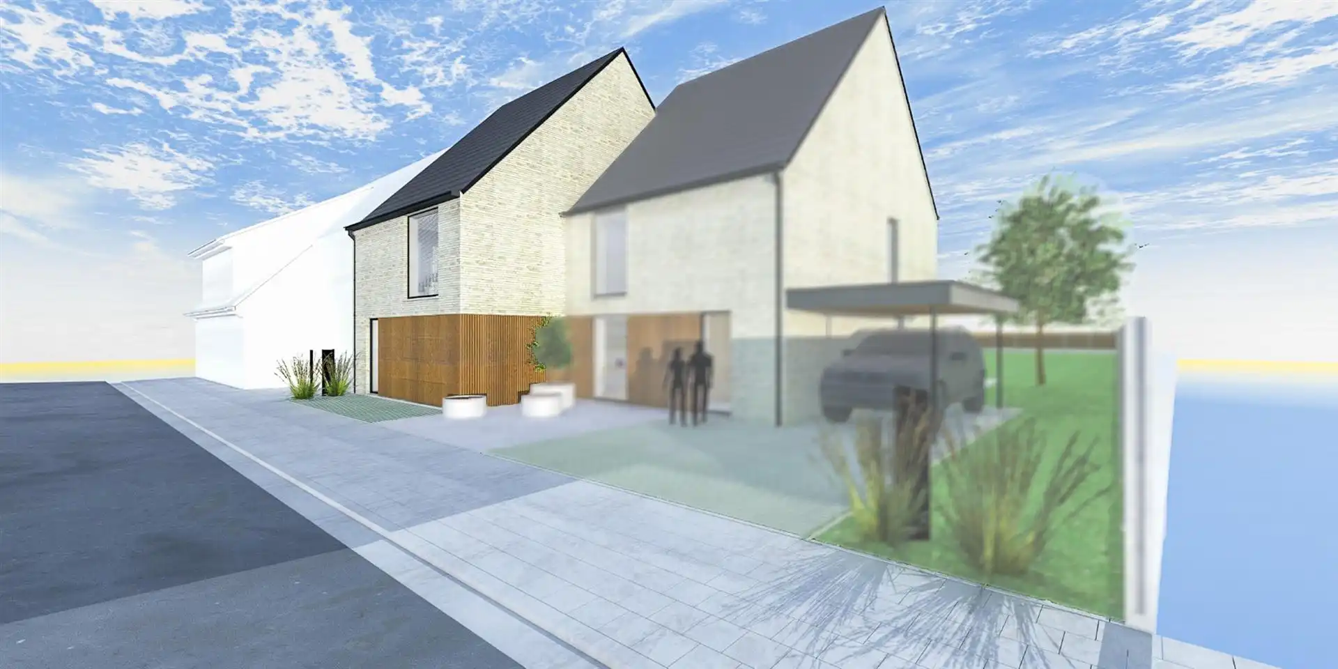 Stijlvolle, halfopen, nieuwbouwwoning op rustige ligging foto 6