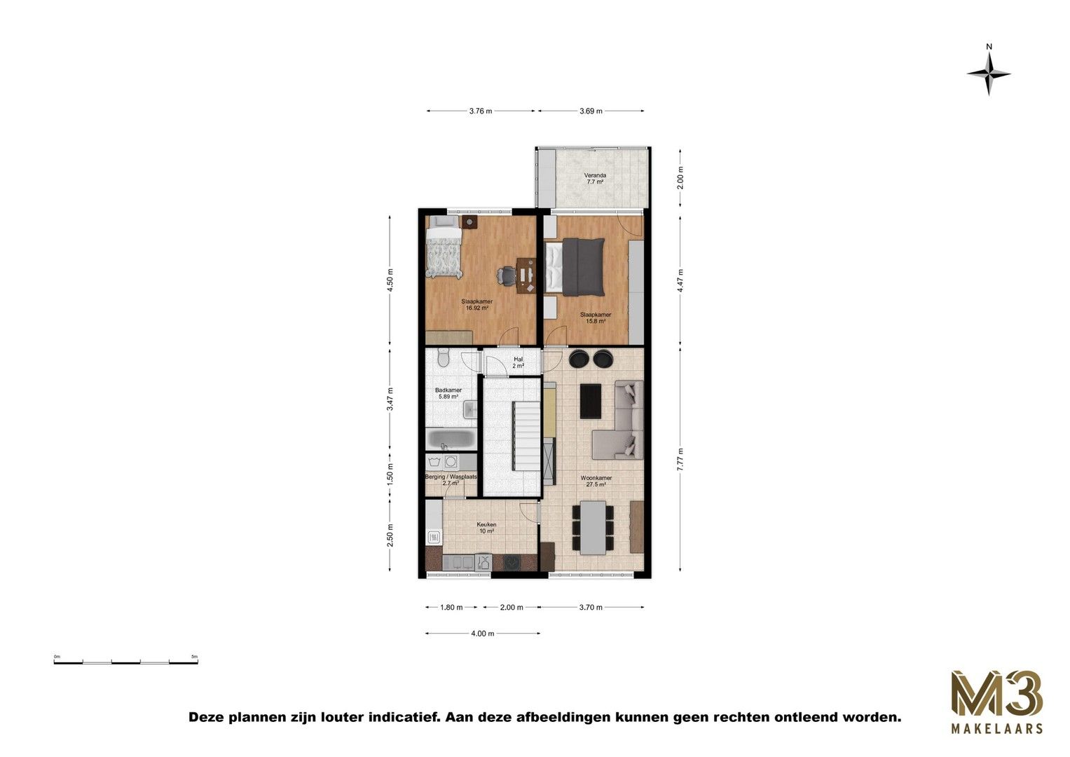 Op te frissen appartement op de eerste verdieping foto 12