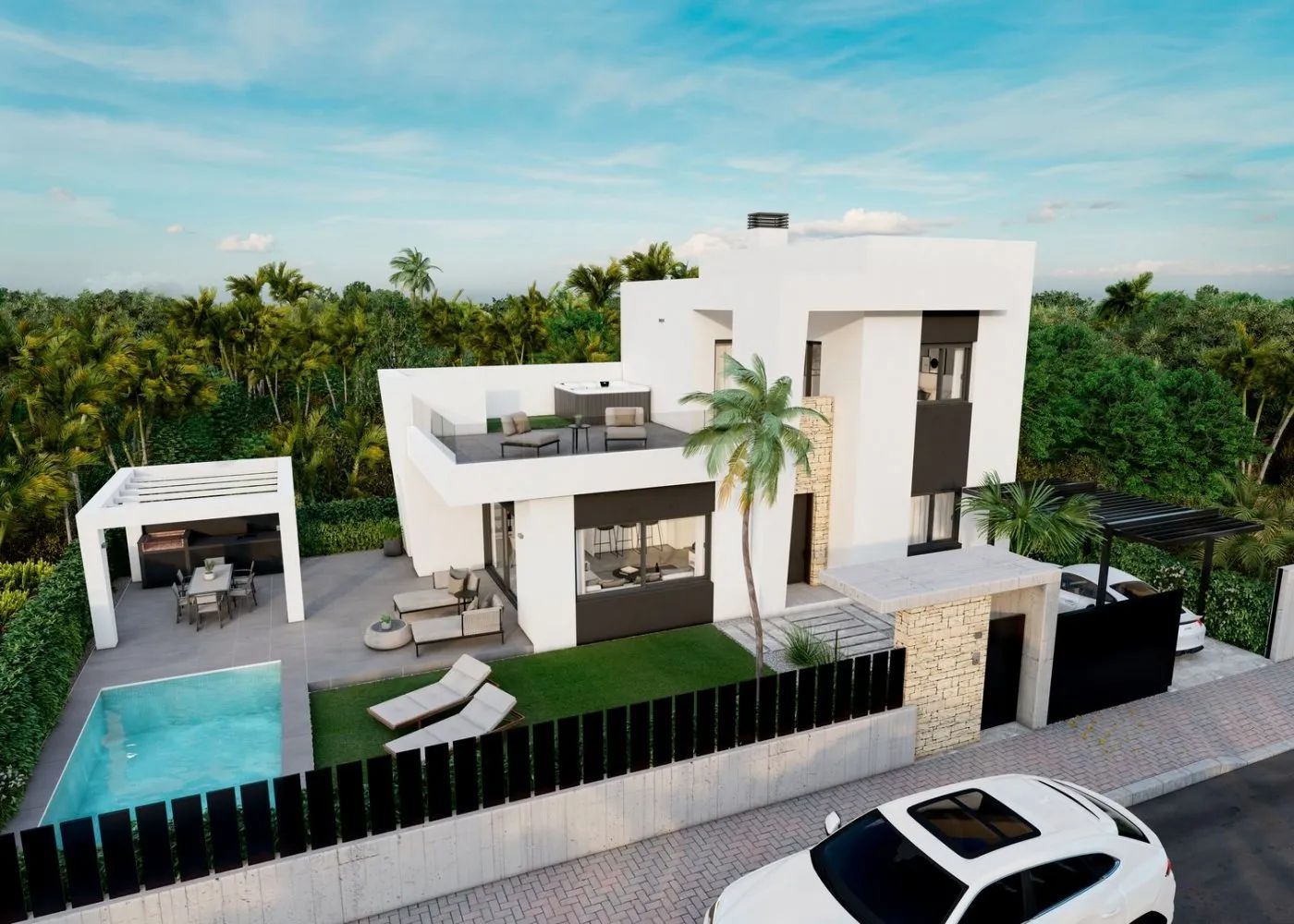 Ervaar exclusieve luxe: ruime villa's dichtbij het strand! foto {{pictureIndex}}