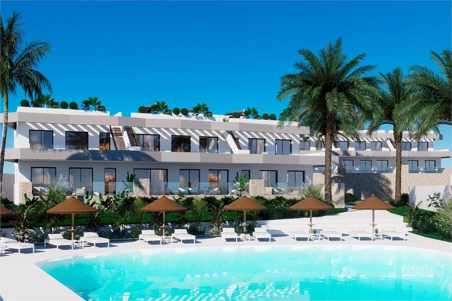 Nieuwbouwwoningen met panoramisch uitzicht in Finestrat-Benidorm foto {{pictureIndex}}