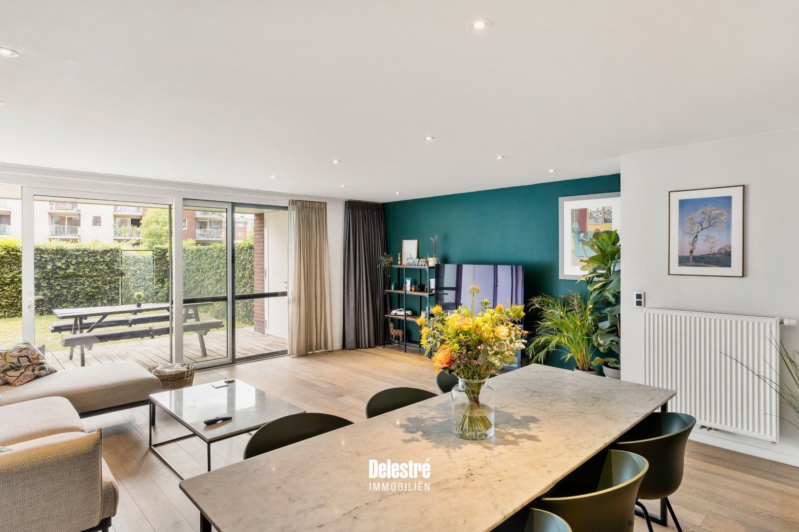 INSTAPKLAAR APP. 3 SLPK. 2 BADKAMERS MET TUIN EN TERRAS  foto 5