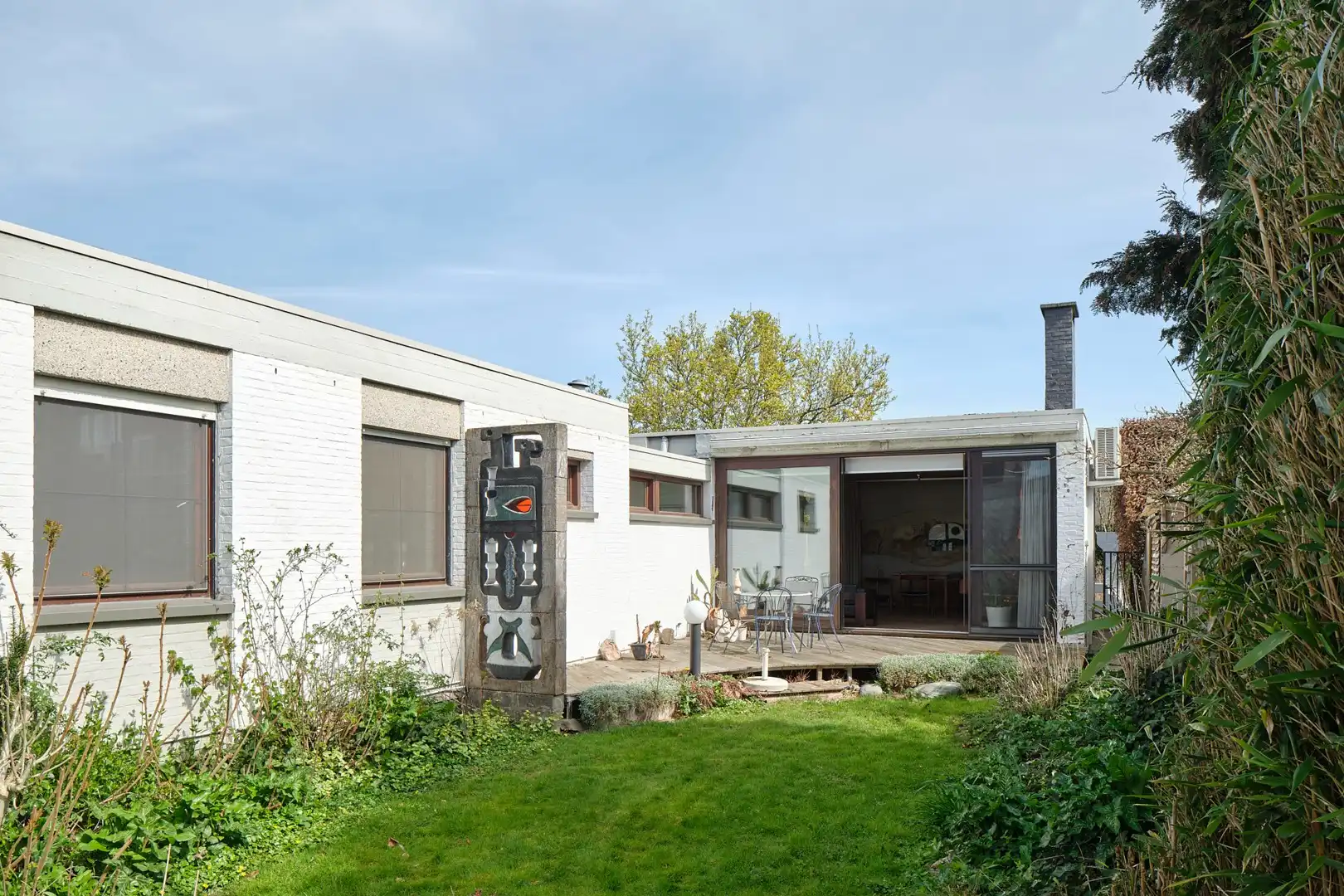 Organische architecten- en kunstenaarswoning foto 33