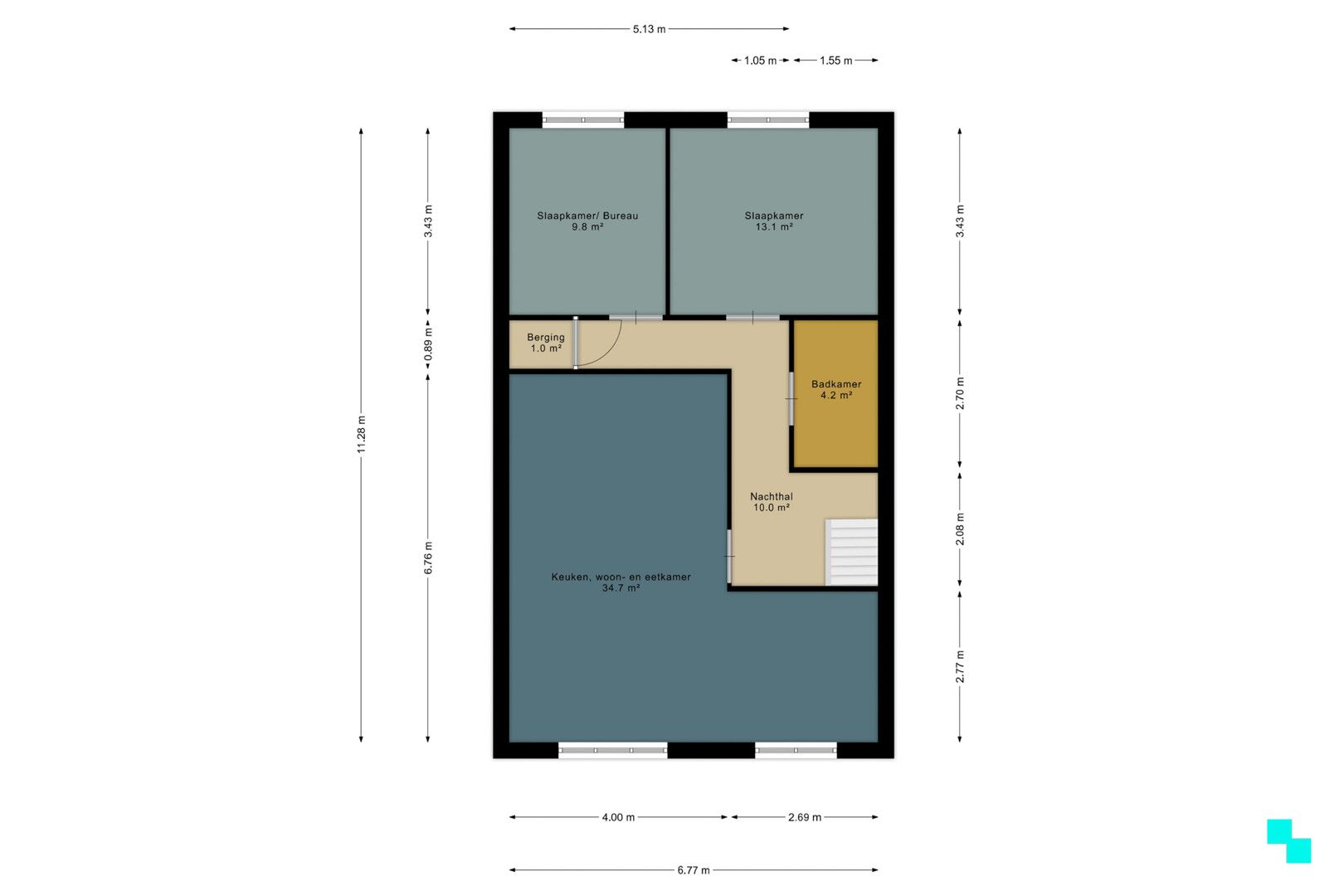 Charmante woning in het hart van Merelbeke foto 28