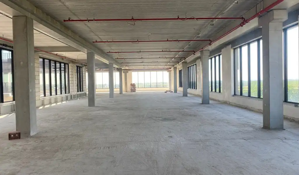 Kantoorruimte te huur in nieuwbouwproject Ouverture tegenover KBC toren te Gent foto 11
