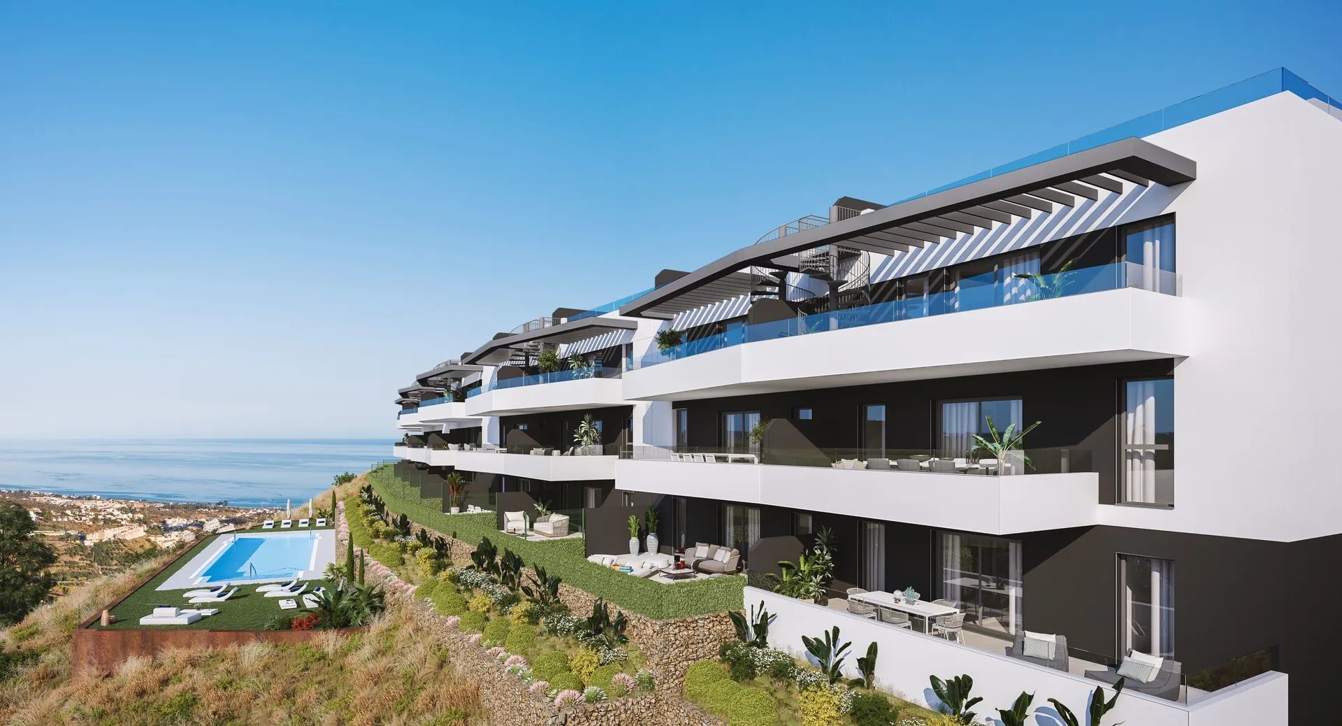 Jouw nieuwe horizon: luxe appartementen met adembenemend zicht op de kust van Málaga foto 5