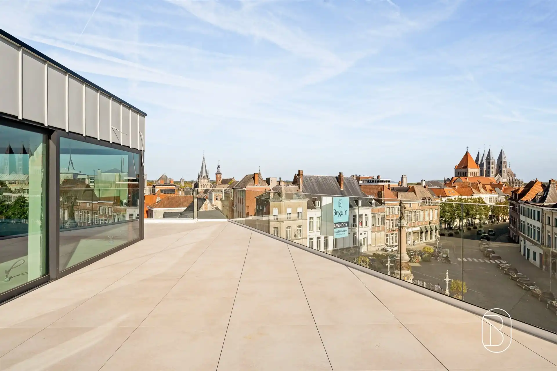 Luxe-app. met zuidgerichte terrassen, pal in het centrum! foto 15