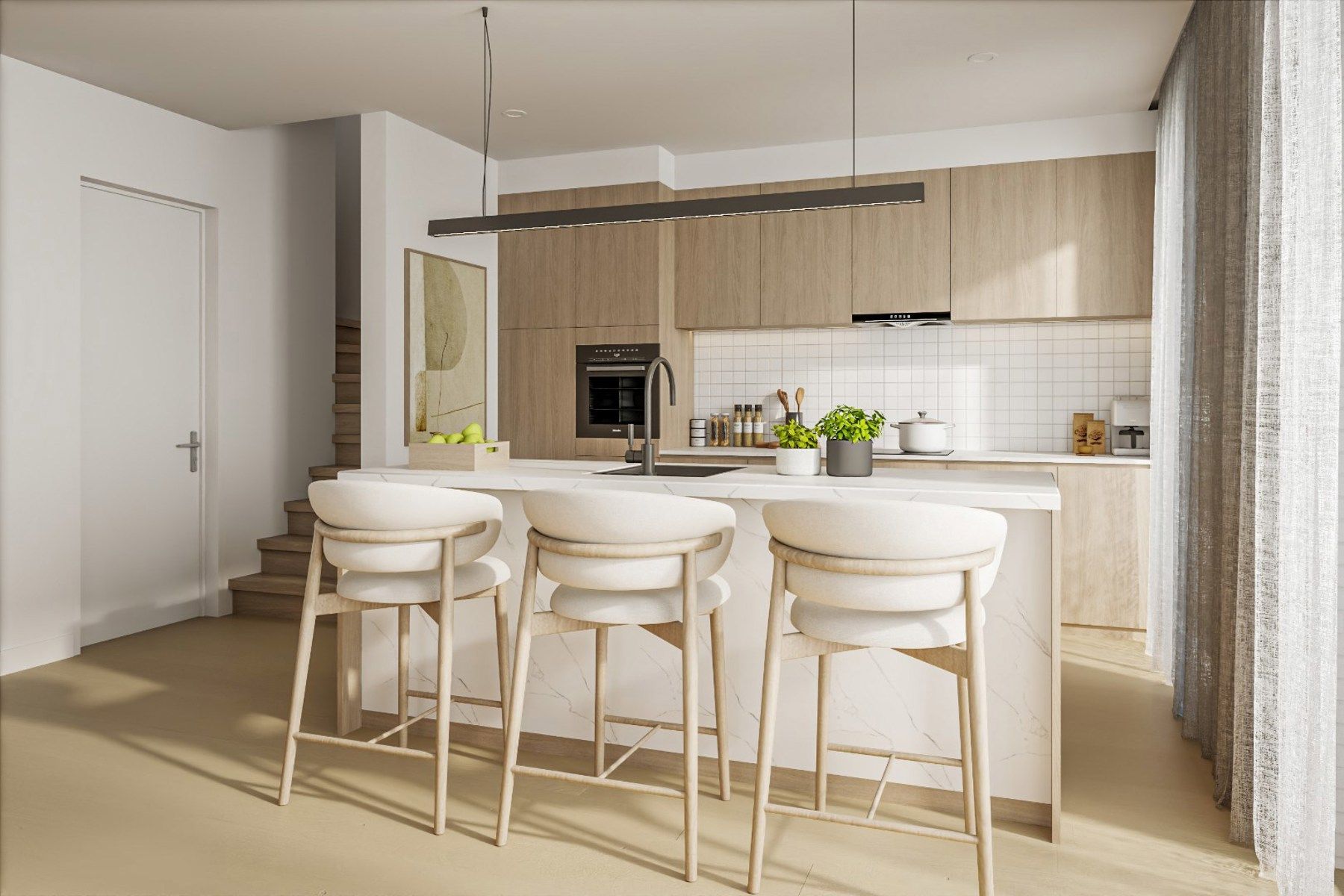 Charmante nieuwbouwwoning op prachtige locatie in Gistel. foto 7