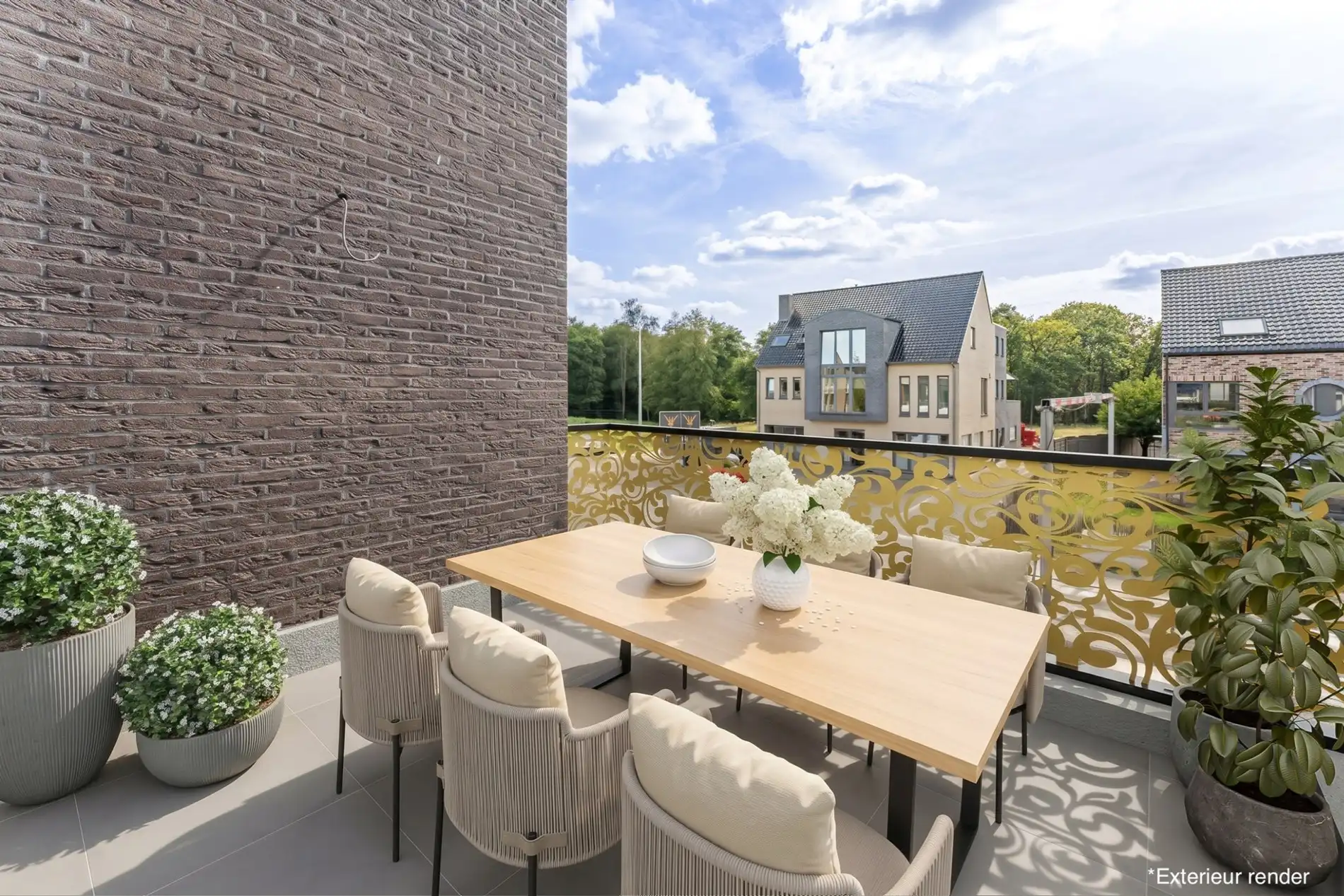 Knap 2-slaapkamer appartement met maar liefst 2 terrassen in Houthalen foto 14