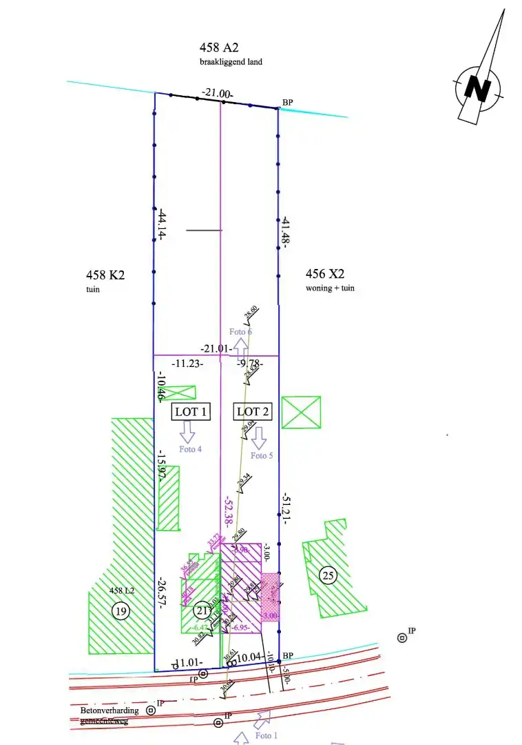 Bouwgrond voor halfopen bebouwing LOT 2 foto {{pictureIndex}}