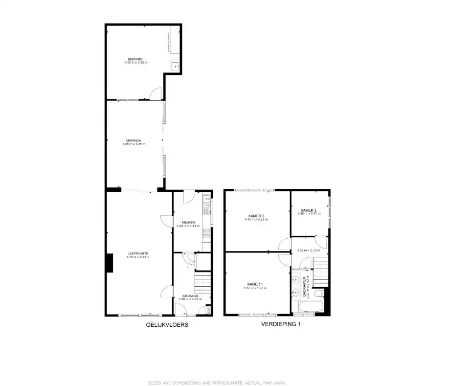 Instapklare halfopen bebouwing met zonnige tuin foto 16
