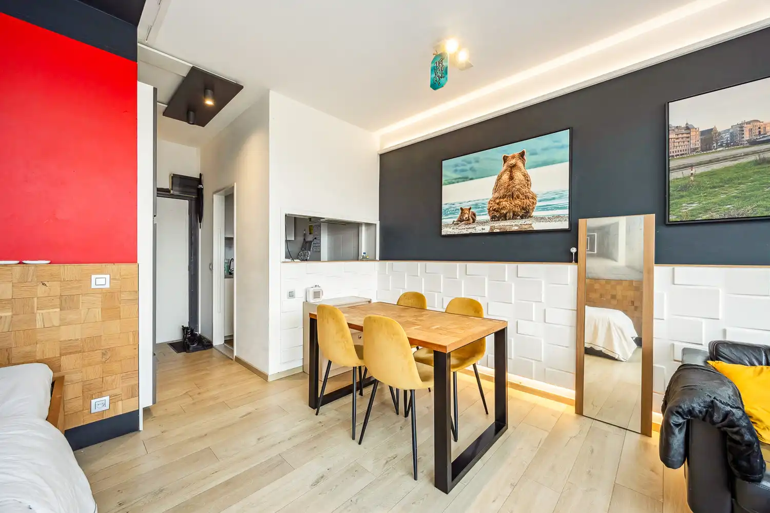 MATCHED: kevin@wellimmo.net voor meer info! Instapklare, steeds goed verhuurde en gemeubelde studio (42m²) op toplocatie aan het Stadspark met gunstig EPC (222Kw/m²)! foto 8