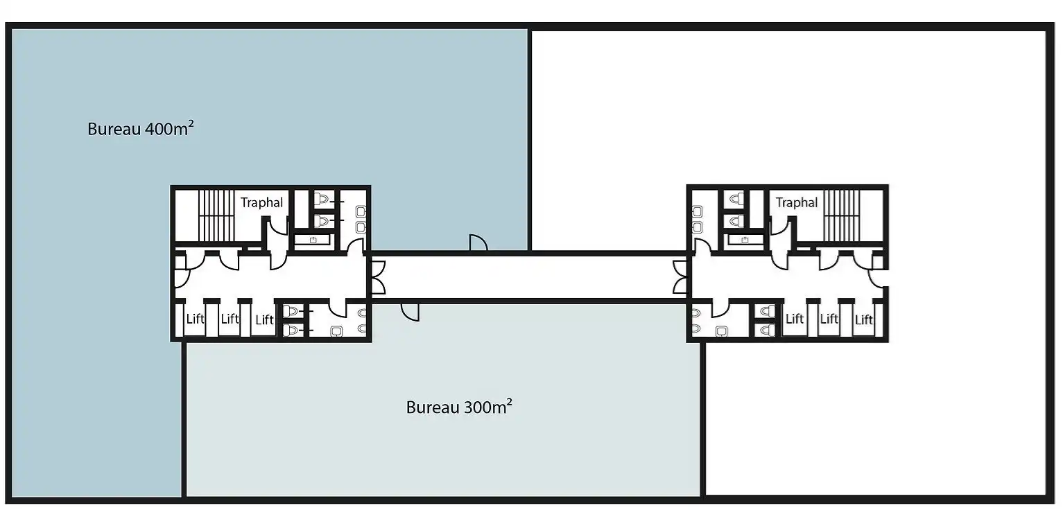 Kantoor te huur te Antwerpen in North Trade Building foto 21