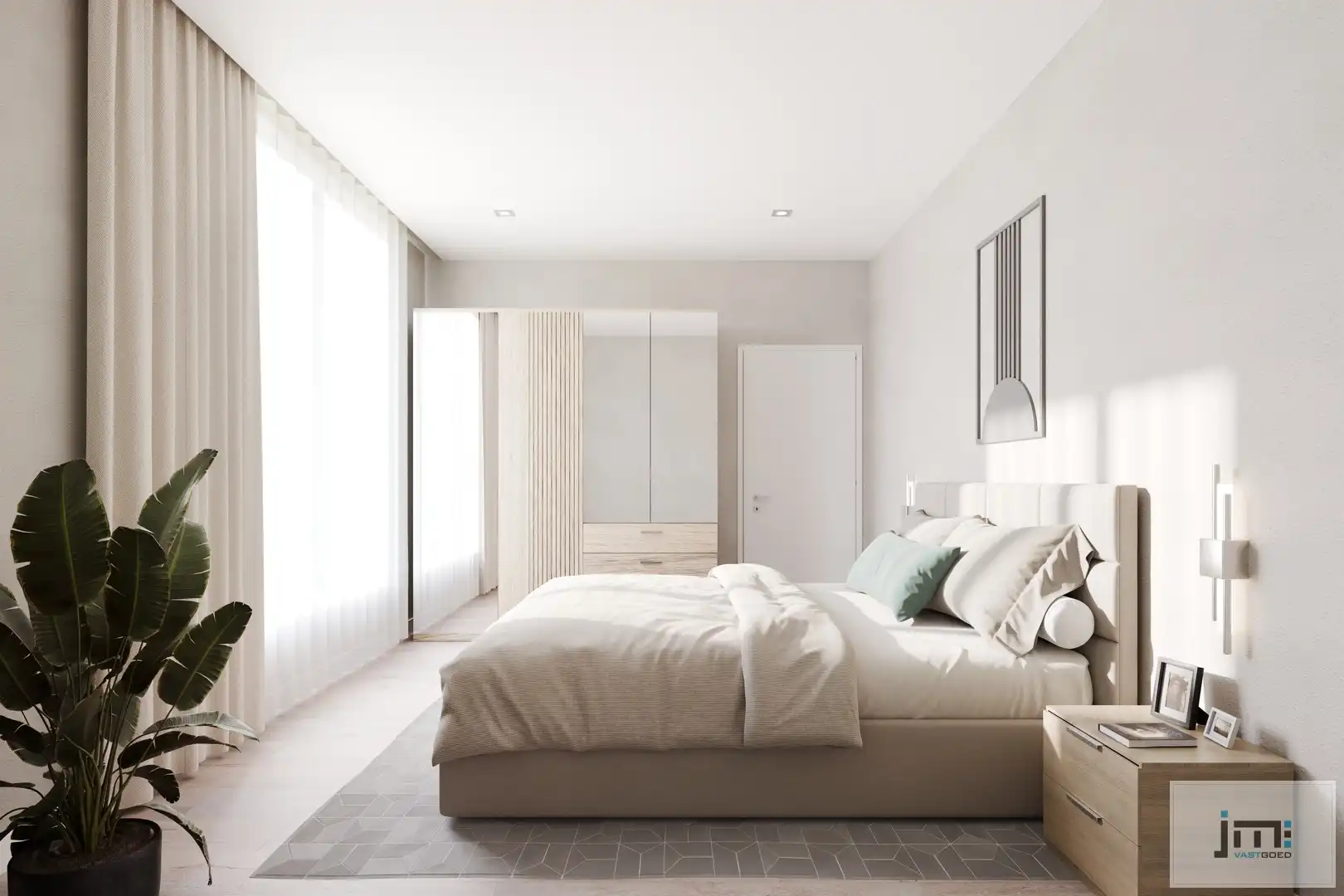 Nieuwbouwappartement met 2 slaapkamers, ondergrondse autostaanplaats en kelderberging foto 8