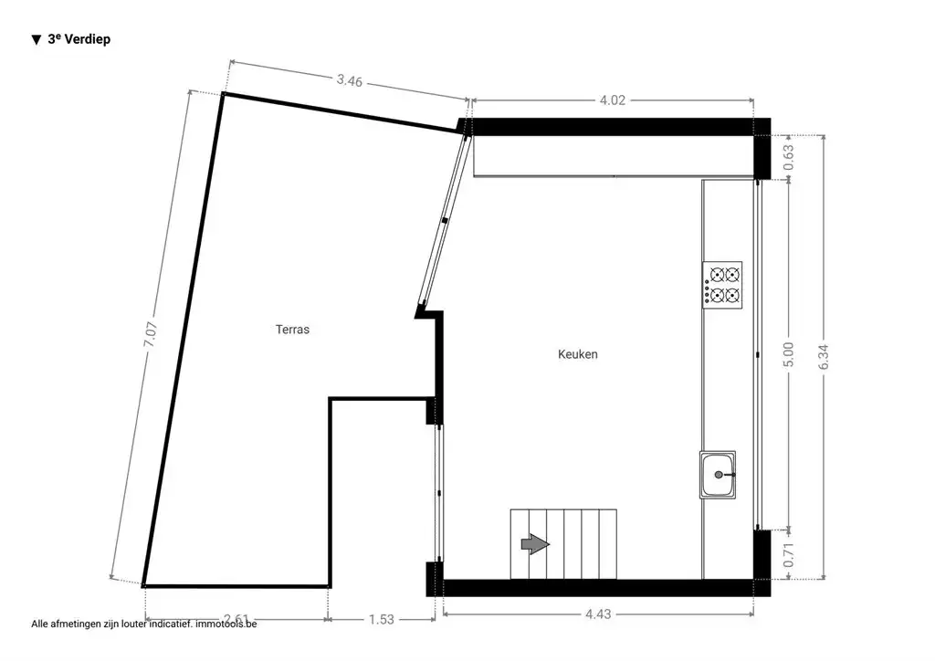Unieke woning met eclectische gevels en dakterras foto 6