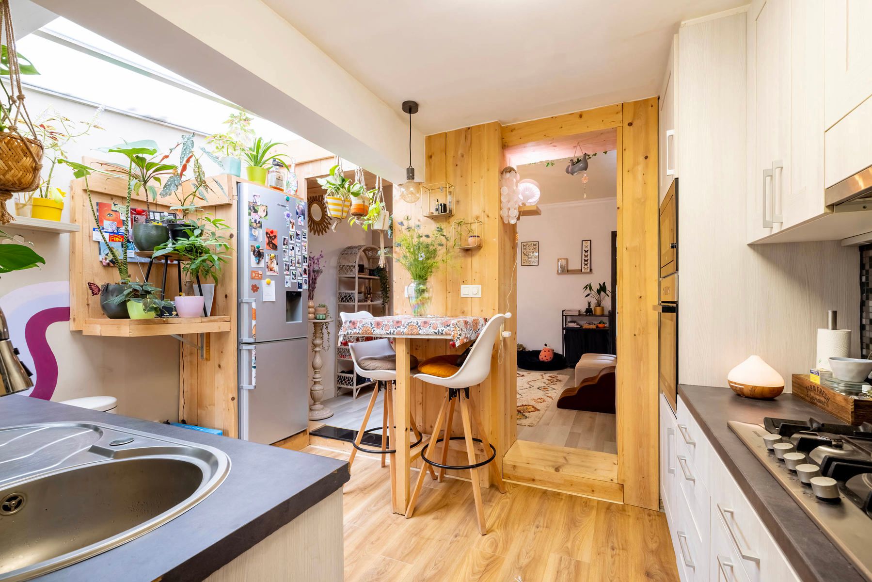 Woning met 3 slpk + bureau, kelder/zolder, tuin en servitude foto 13