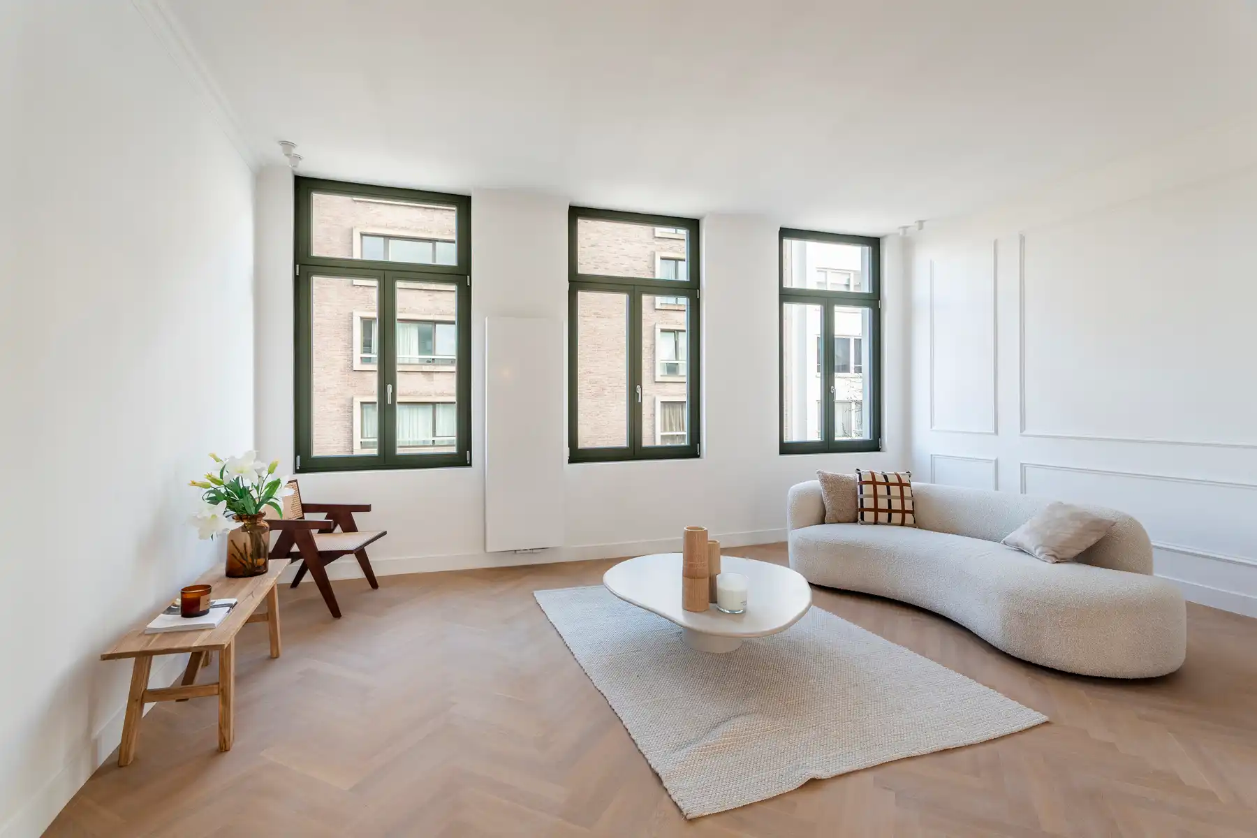 Gerenoveerd duplexappartement met terras in Markgravewijk foto 2