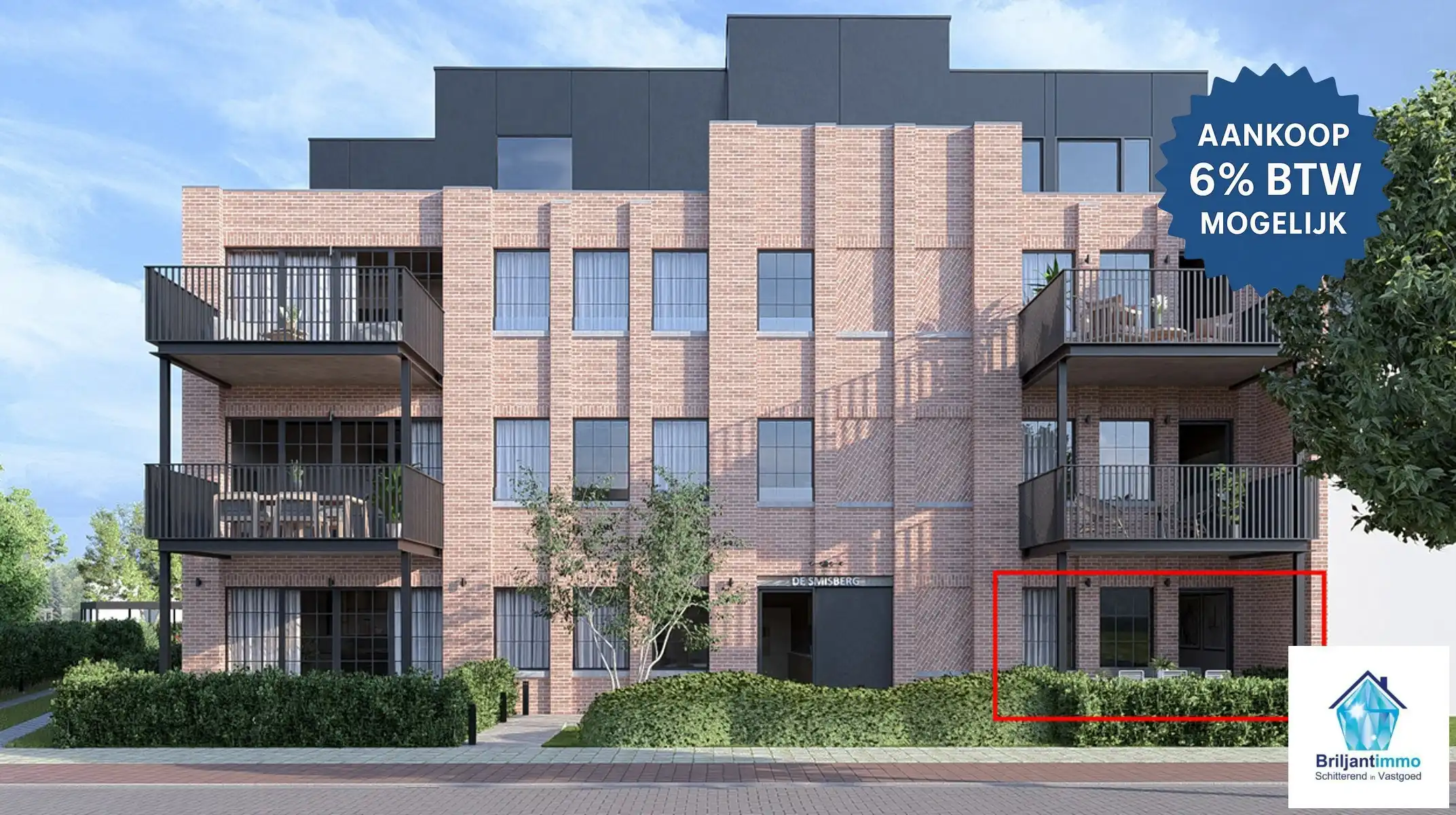GLVS appartement met 2 slpkmrs + privé tuin -6% BTW mogelijk foto 11