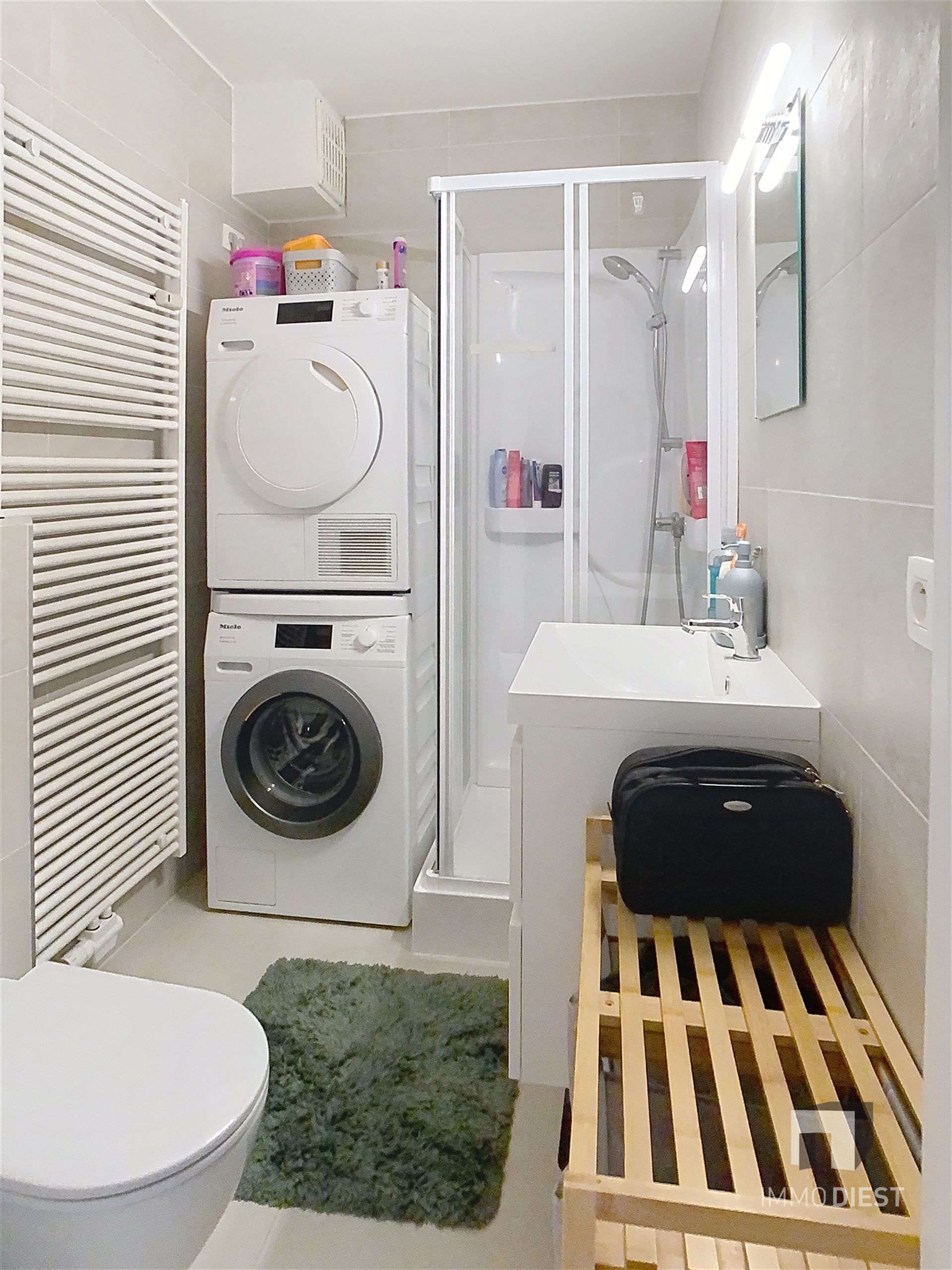 Gelijkvloers appartement met 2 slaapk en garagebox foto 10