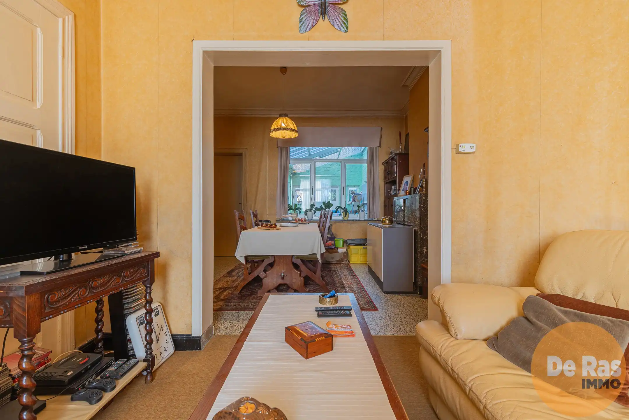 DEINZE - Te renoveren burgerwoning met tuin nabij centrum foto 4