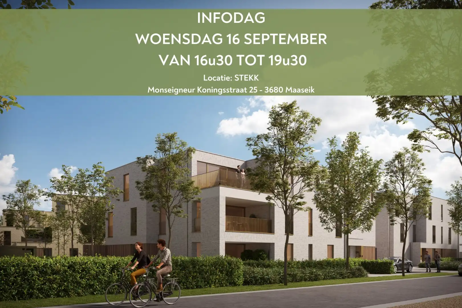 Gelijkvloers nieuwbouwappartement met inpandige garage foto {{pictureIndex}}