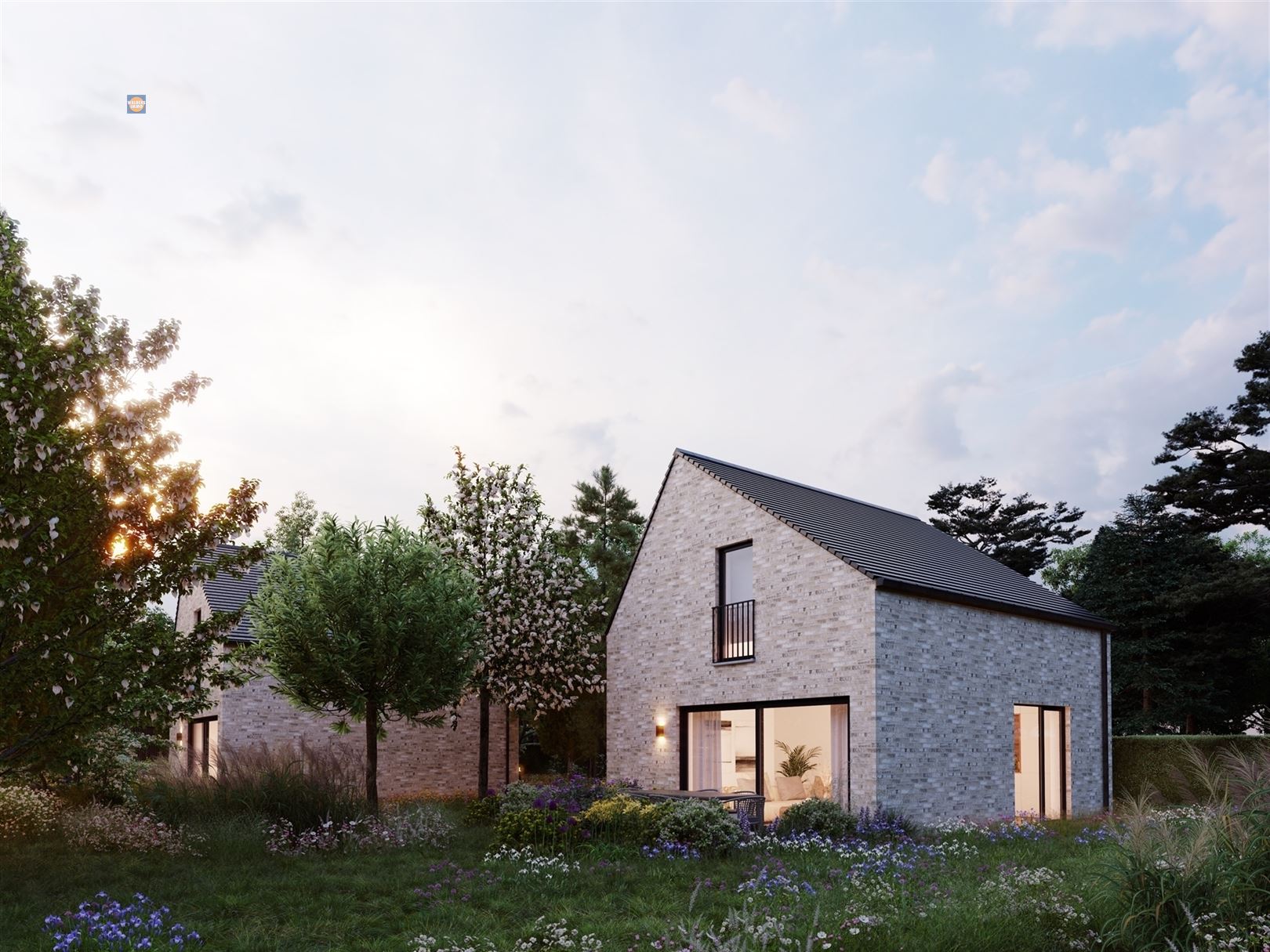 Ruimere natuurwoning met 2 slaapkamers in het groene project Hof ter Heiken foto 7