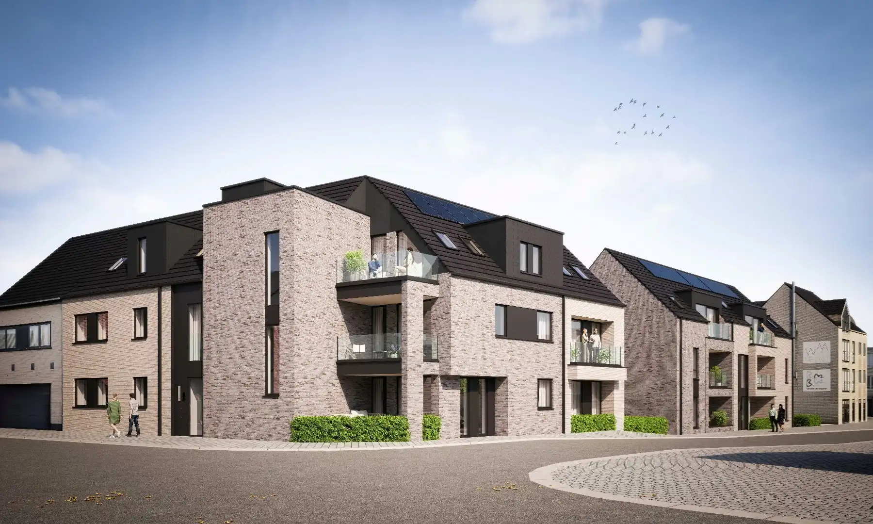 A1.2 - appartement met 3 slaapkamers, rustig gelegen nabij het centrum van Mol foto 2
