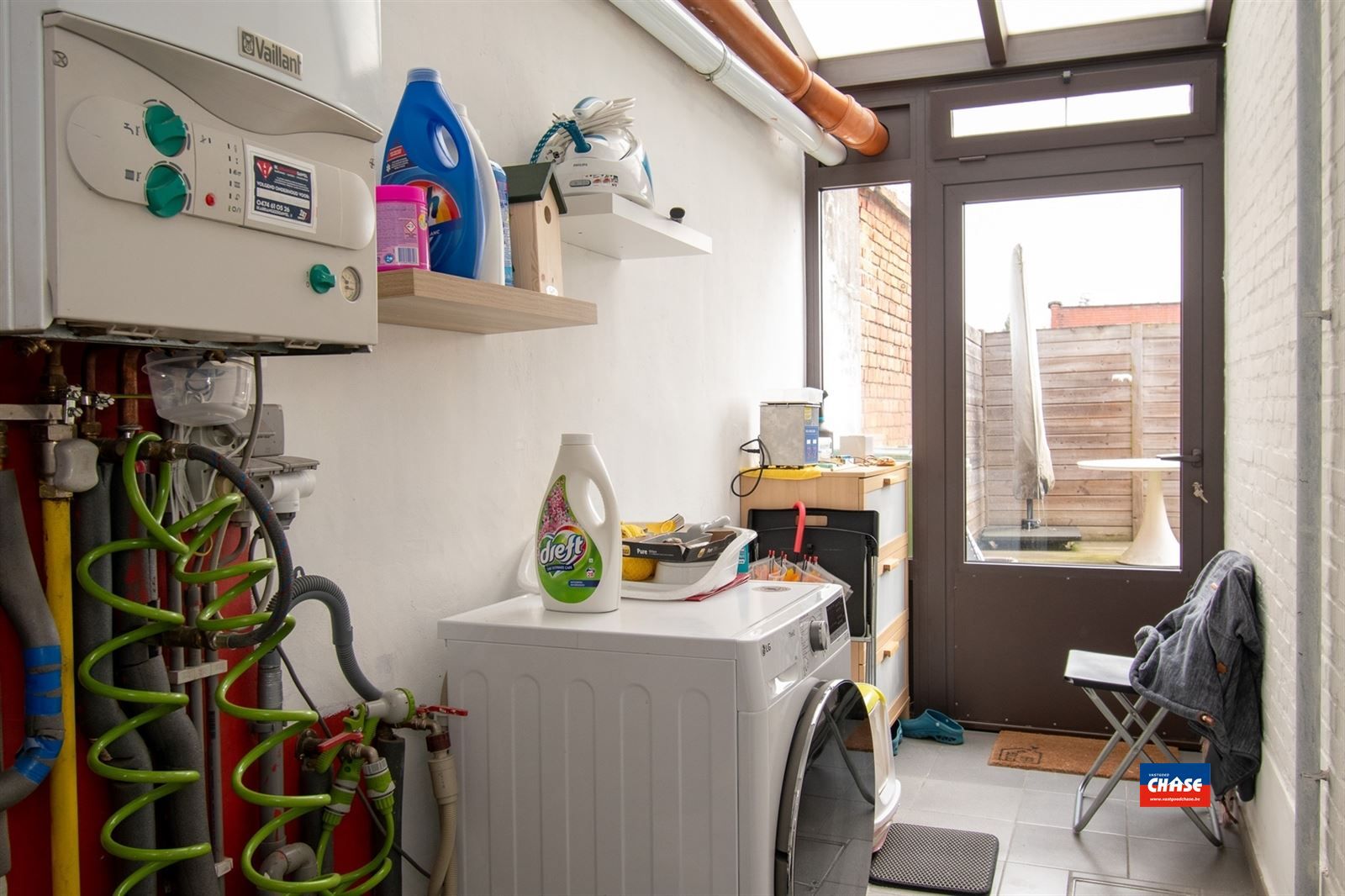 Gelijkvloersappartement met 1 slpk + tuin foto 11