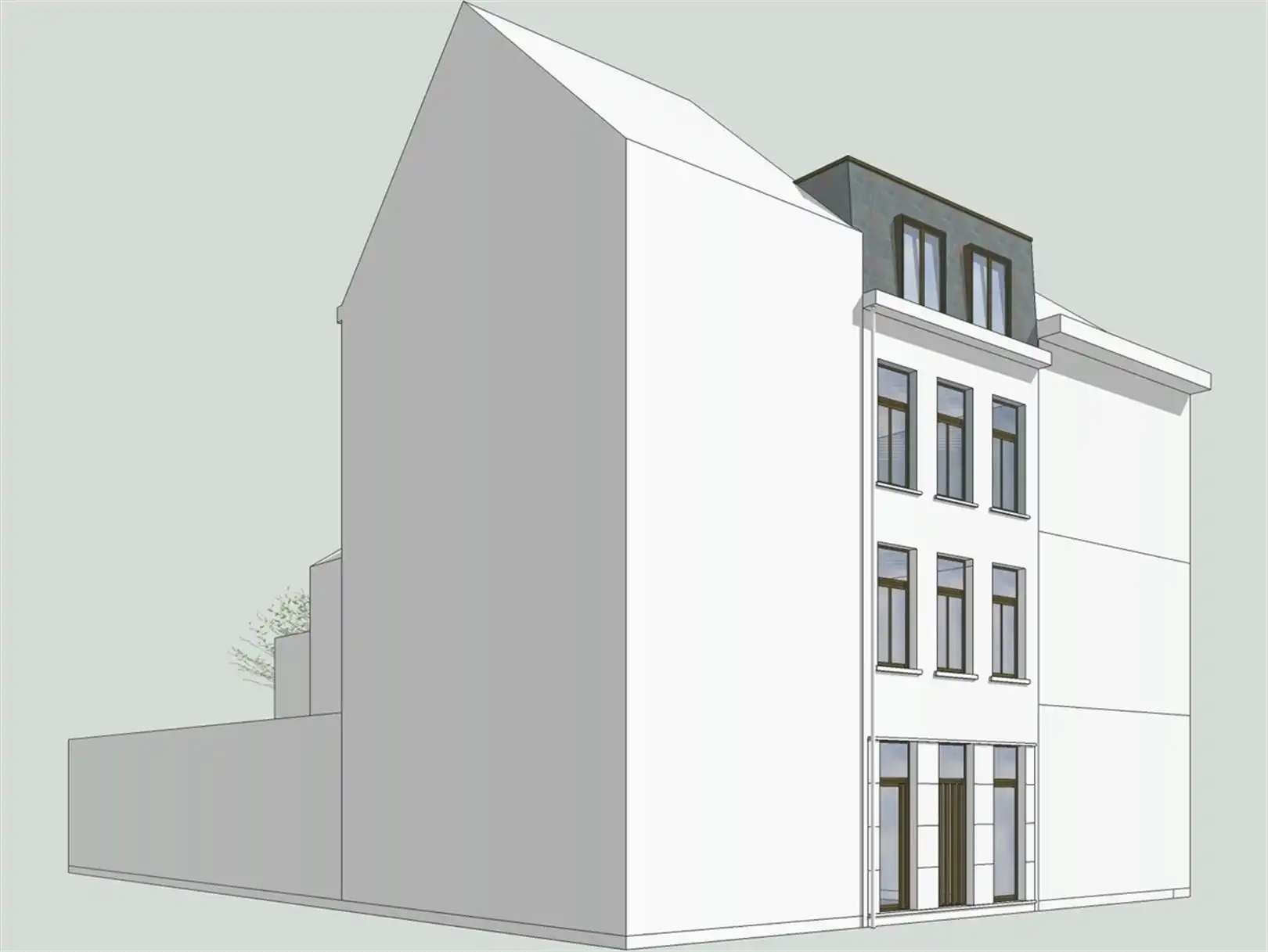 VERGUND RENOVATIEPROJECT MET 3 WOONEENHEDEN bij Zoo foto 4