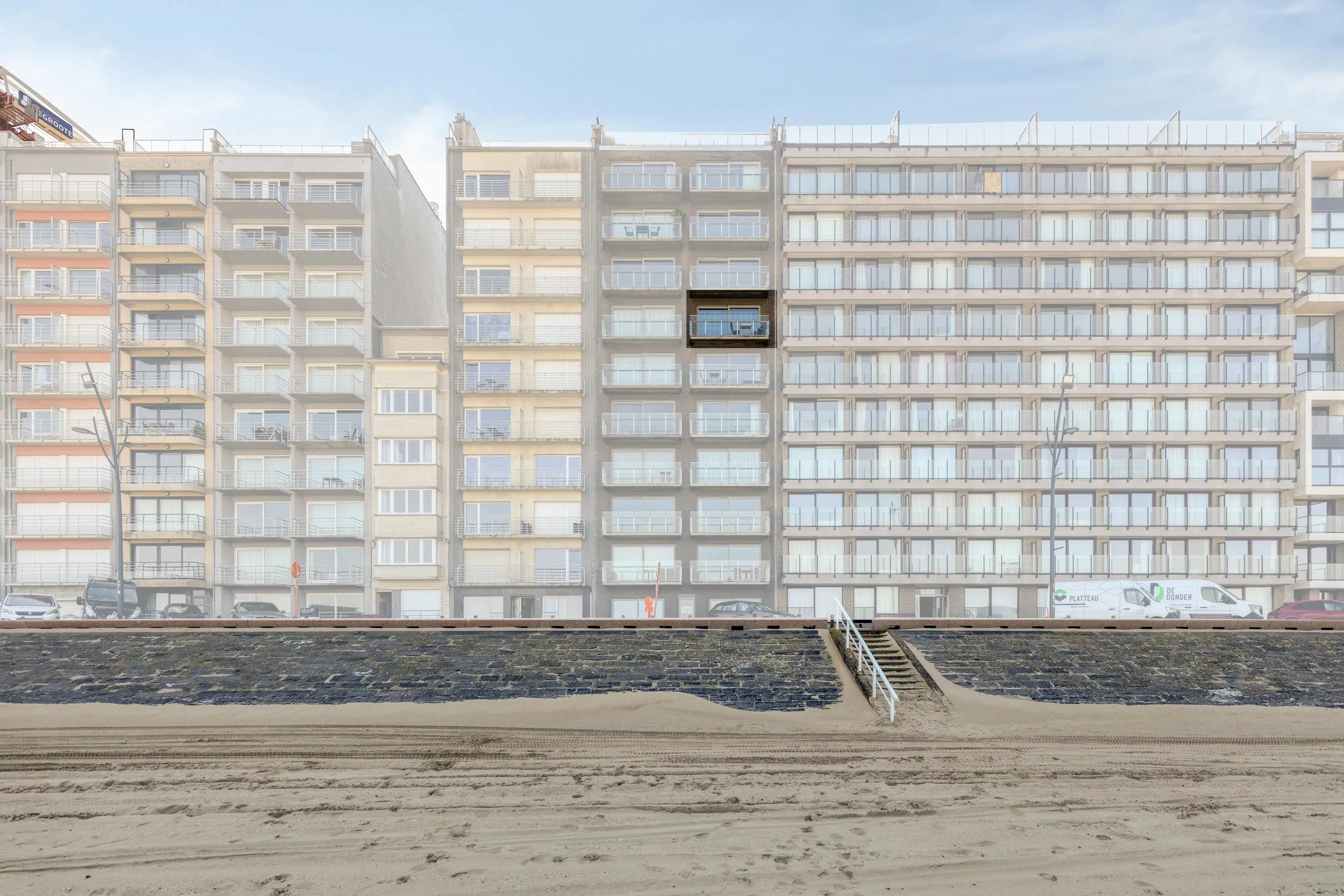 Gemeubeld appartement koop in Blankenberge met zeezicht foto 15