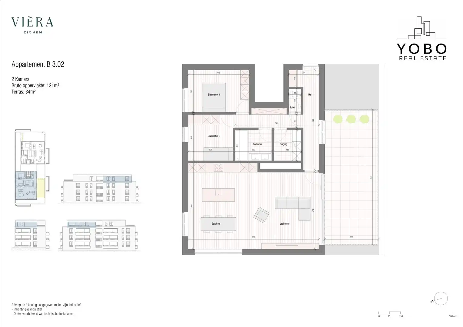 Exclusieve penthouse met terras van 34m² - 6% BTW mogl foto 2