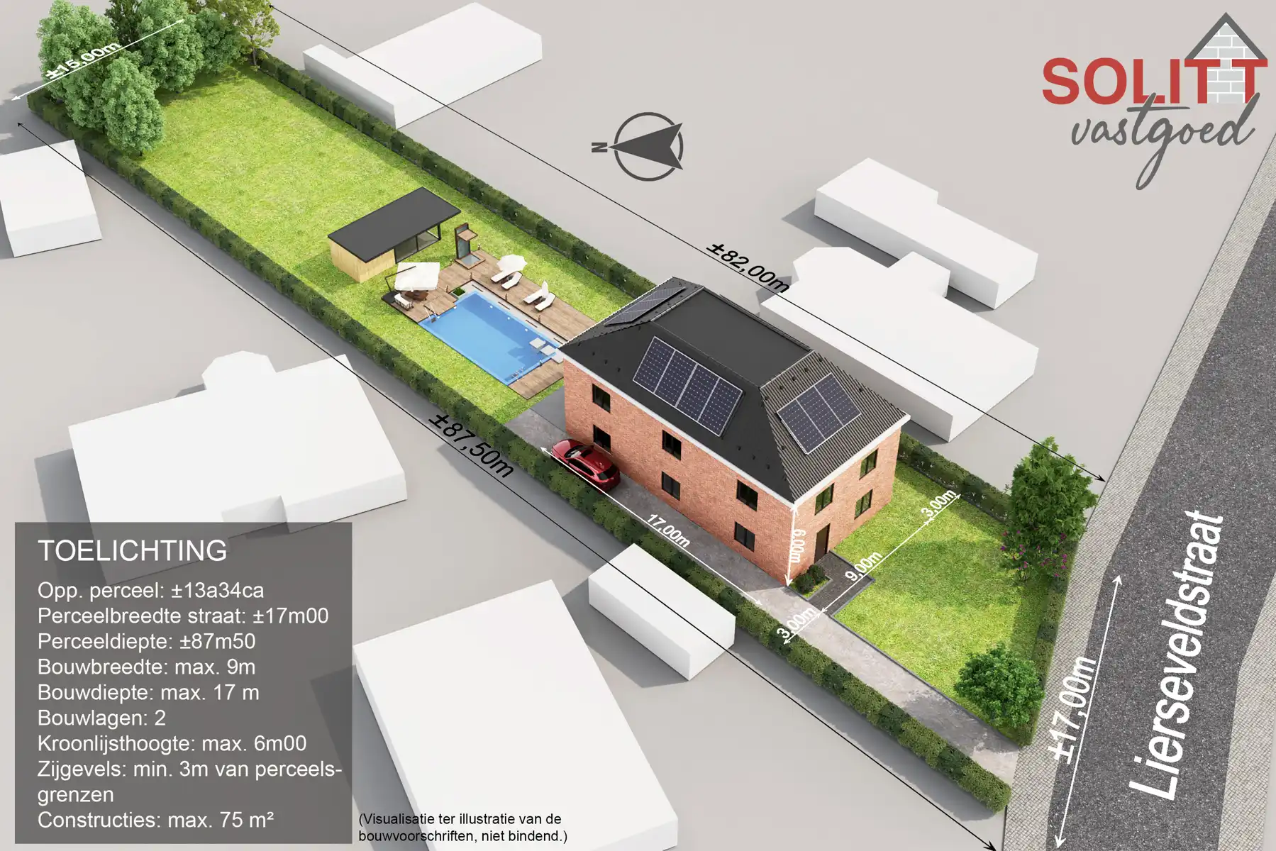 Bouwgrond voor open woning van 1.334m² foto {{pictureIndex}}