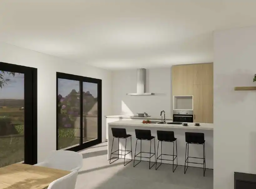 NIEUWBOUWPROJECT MET 4 INSTAPKLARE NIEUWBOUWWONINGEN MET 3 SLPKS EN TUIN foto 4