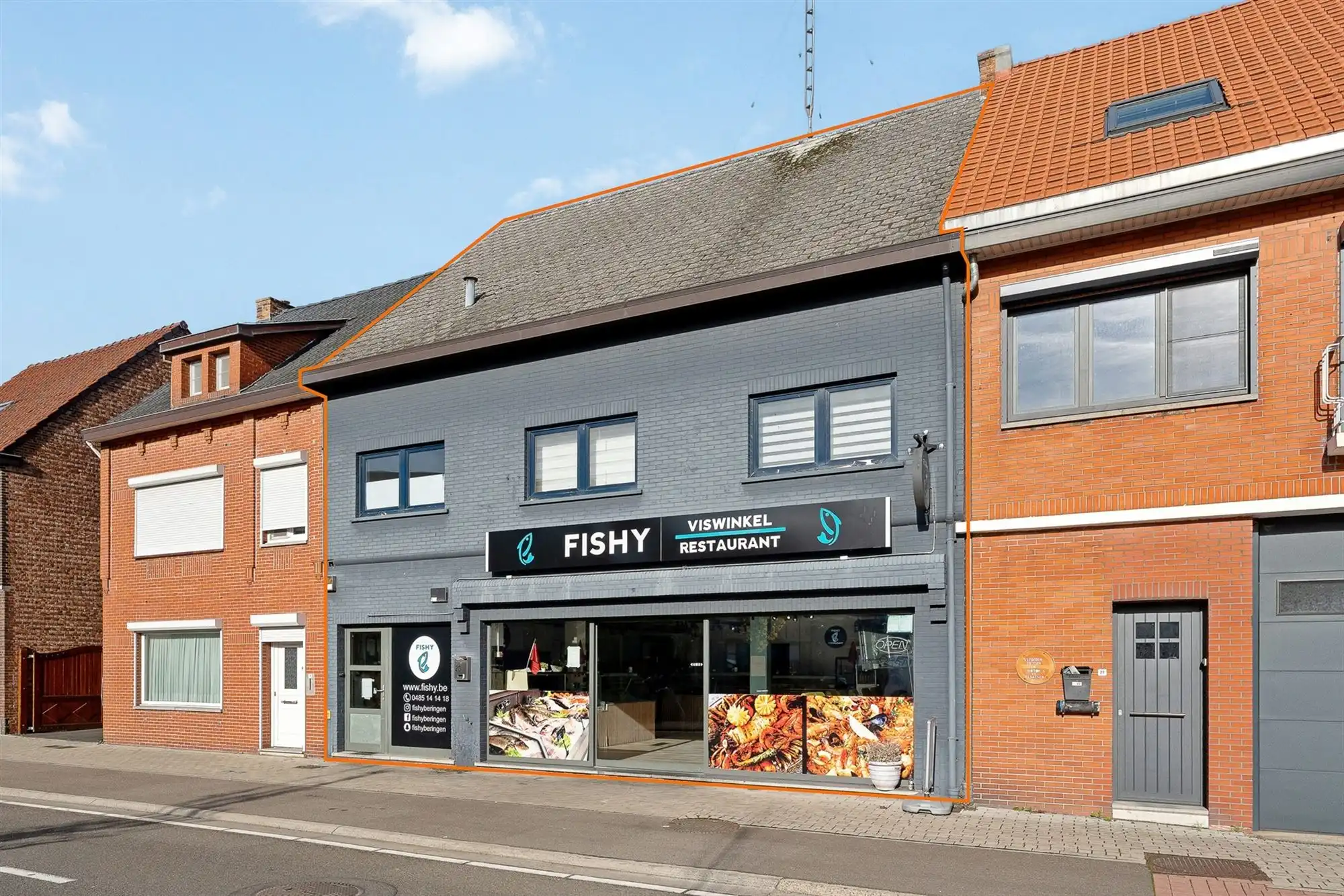 GERENOVEERD (2021) HANDELSPAND VAN 206 m2 MET EEN TE RENOVEREN BOVENLIGGEND APPARTEMENT (124 m2) MET 2 SLAAPKAMERS GELEGEN TE BERINGEN foto 20