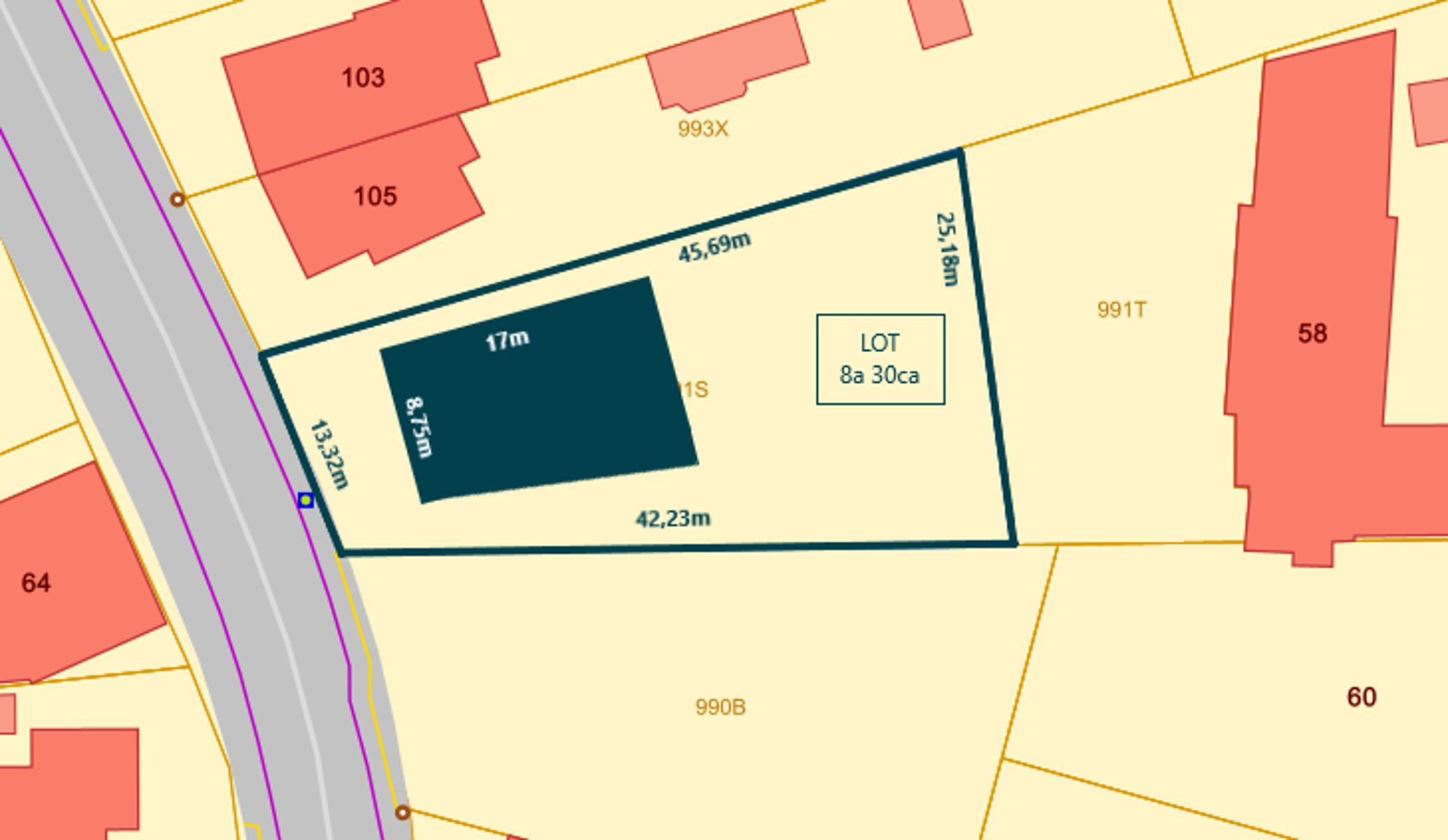 Bouwgrond voor open bebouwing (830m²) in rustige omgeving te Eigenbilzen! foto 2