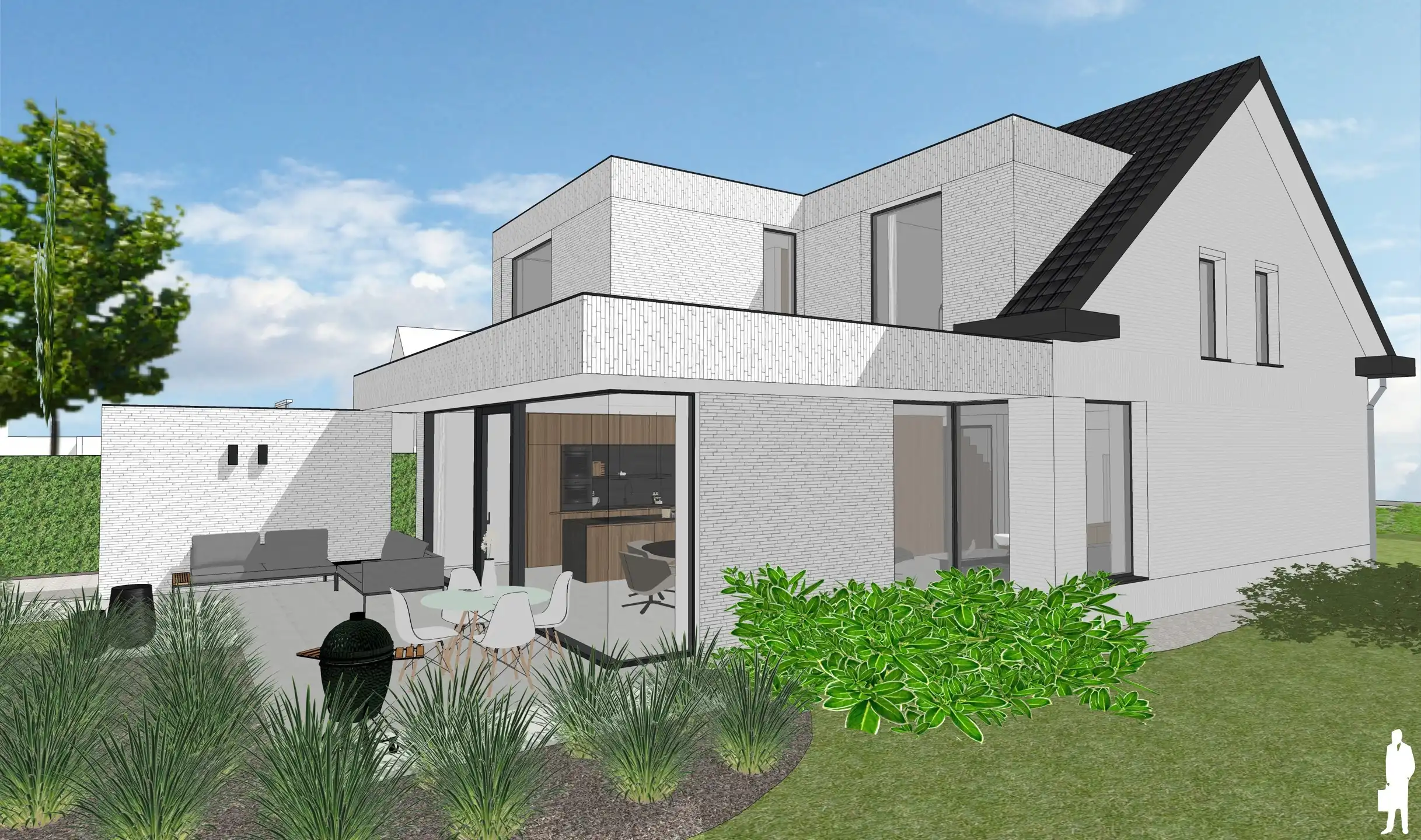 Volledig gerenoveerde woning met 3 slaapkamers, ruime tuin, carport en energiezuinige technieken dichtbij het centrum van essen foto 2