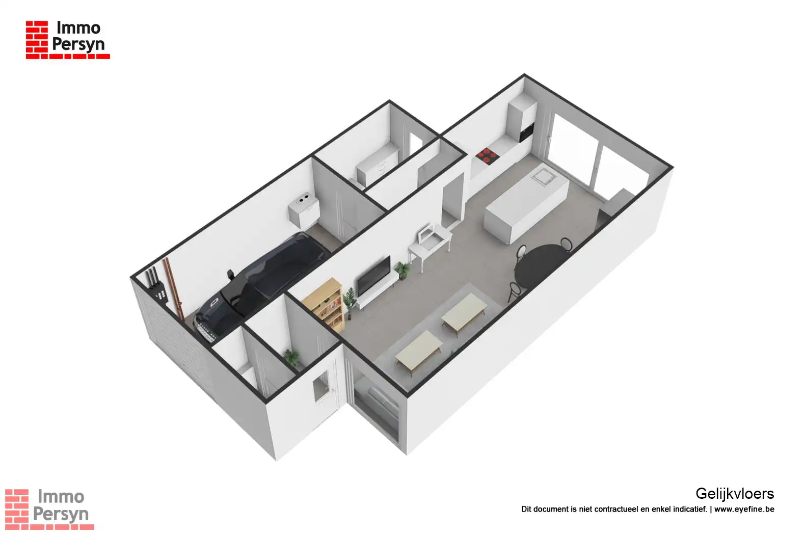 Energiezuinige recente gezinswoning  met 3 slaapkamers, garage en tuin te Leopoldsburg foto 24
