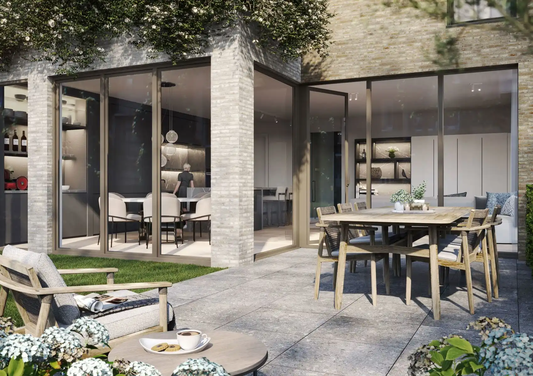 Nieuwbouwproject - stadsrand - mooie terrassen  foto 12