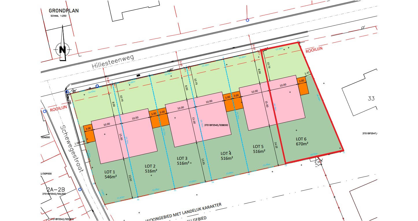 Grond te koop Hillesteenweg 33/Lot6 - 8750 Wingene