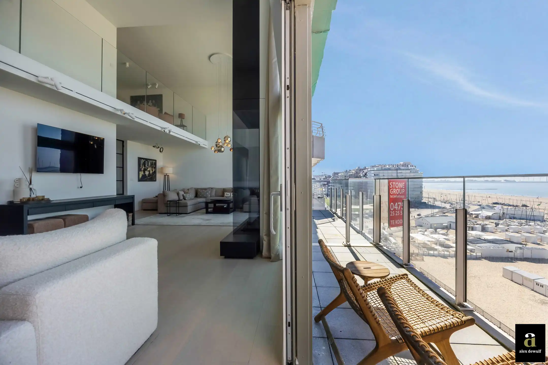 Exclusieve mezzanine met panoramisch frontaal zeezicht – Residentie Royal Navy foto 21