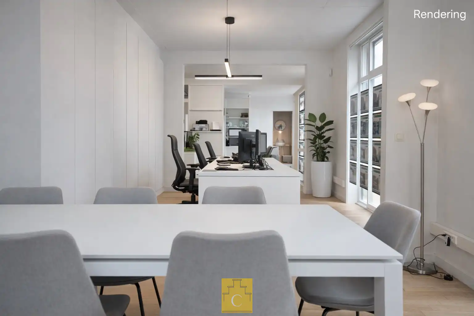 karaktervol handelspand met woonst en parking voor 2 wagens op toplocatie in Brugge (Kristus Koning) foto 2